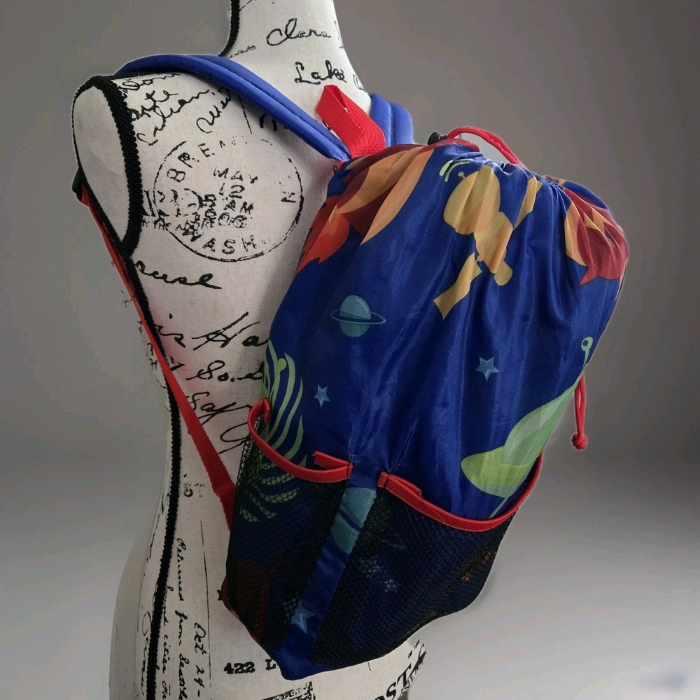 Backpack Sleeping Bag Combo 28"x56" Kids Camping Sleepover Daycare Picnic Nap - Picture 4 of 13